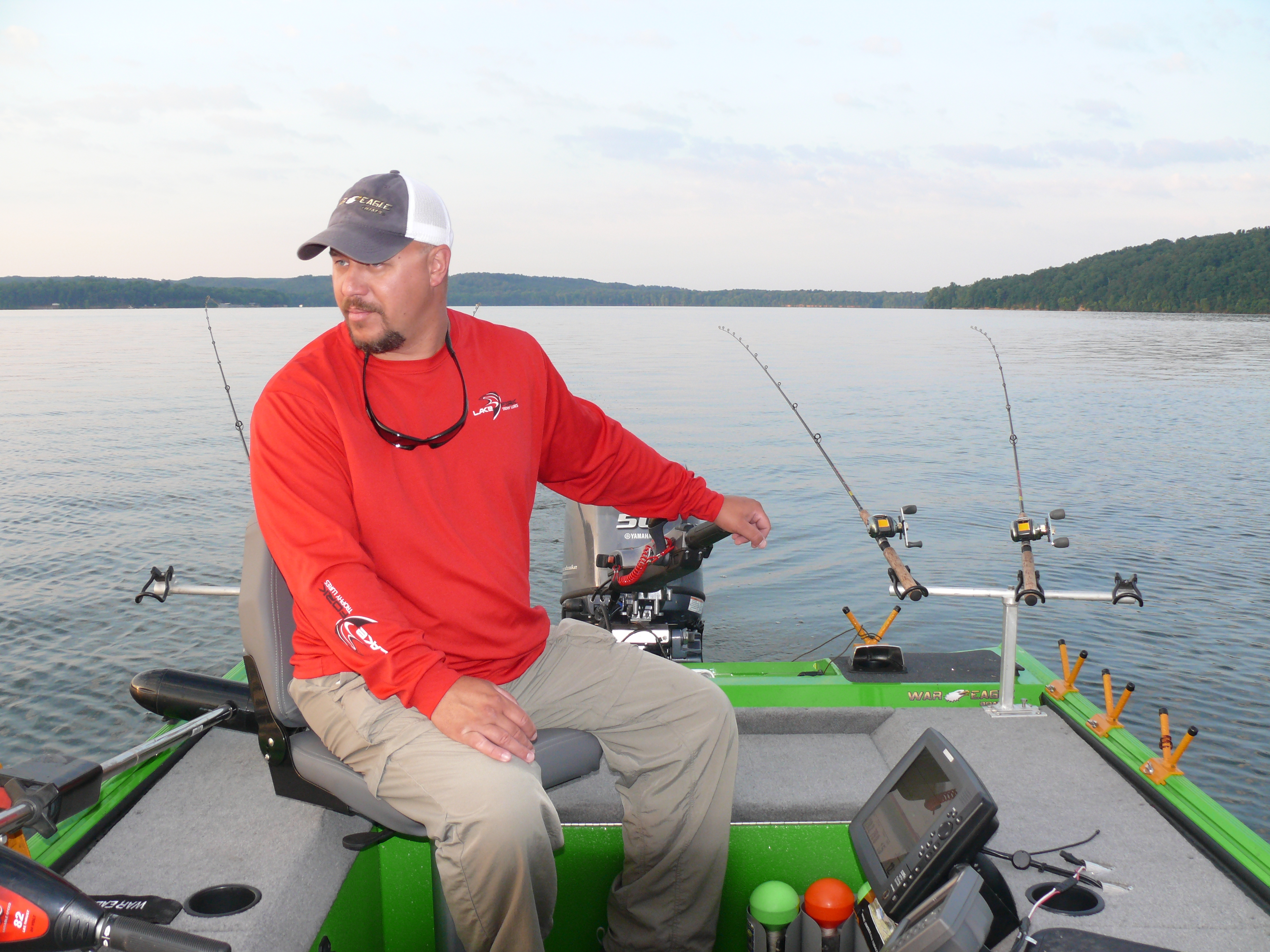 Trolling for Crappie in Open Water