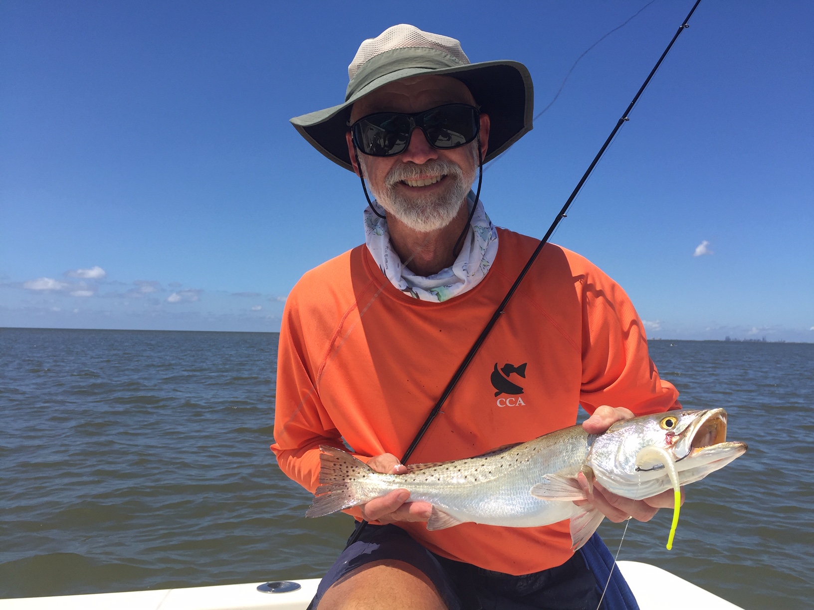 Speckled trout fishing with the slick lure leads to a successful day out on the water