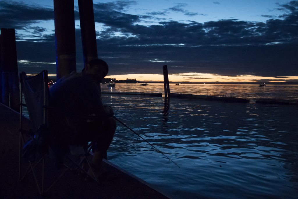 night fishing saltwater