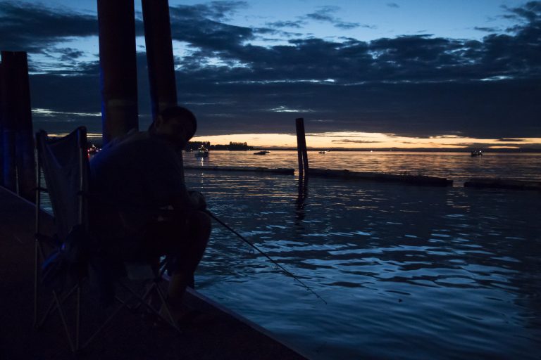 night fishing saltwater