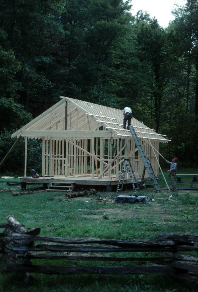 building a cabin
