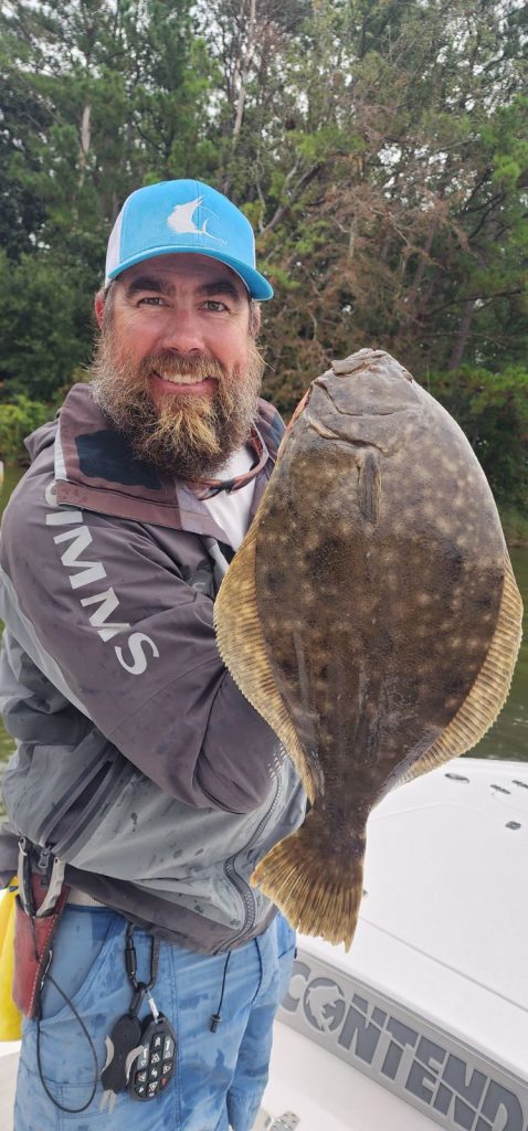 flounder in the marsh