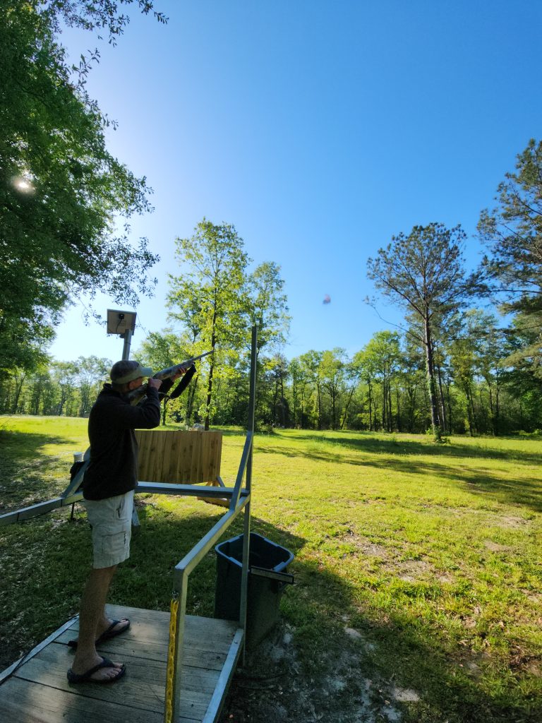 sporting clay shooting