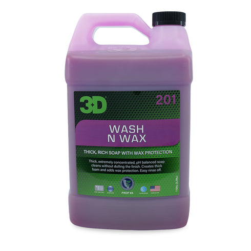 3D Wash N Wax Car Wash Soap