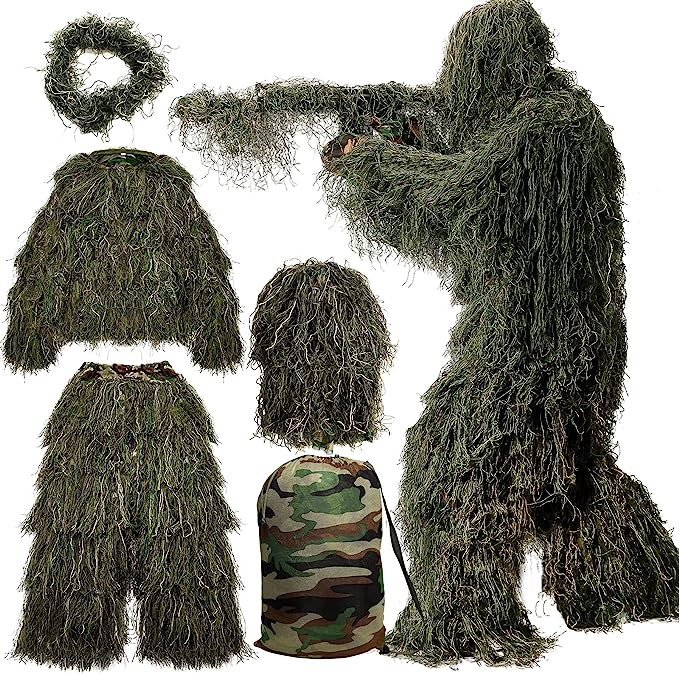 MOPHOTO 5 in 1 Ghillie Suit