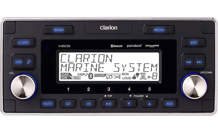 clarion M608 marine stereo