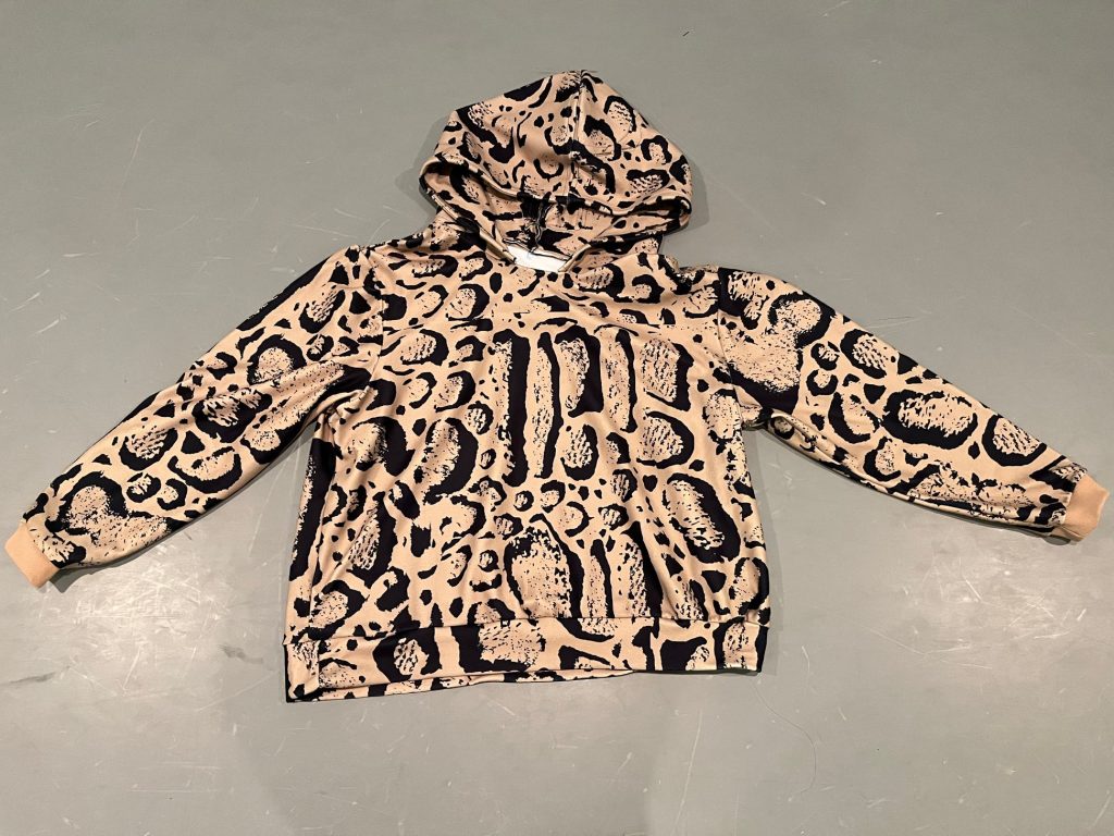 cloud leopard hoodie