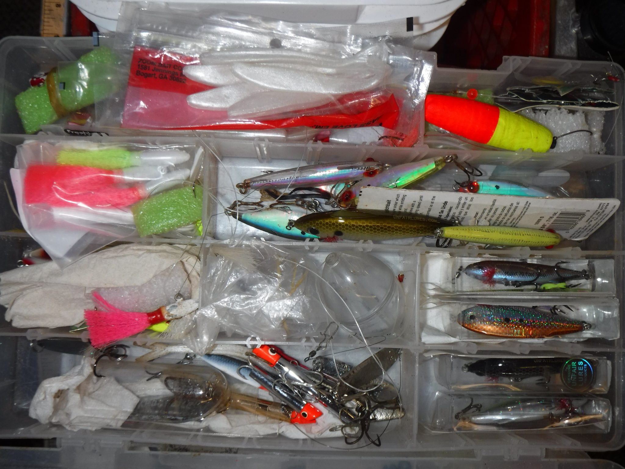 lure storage box