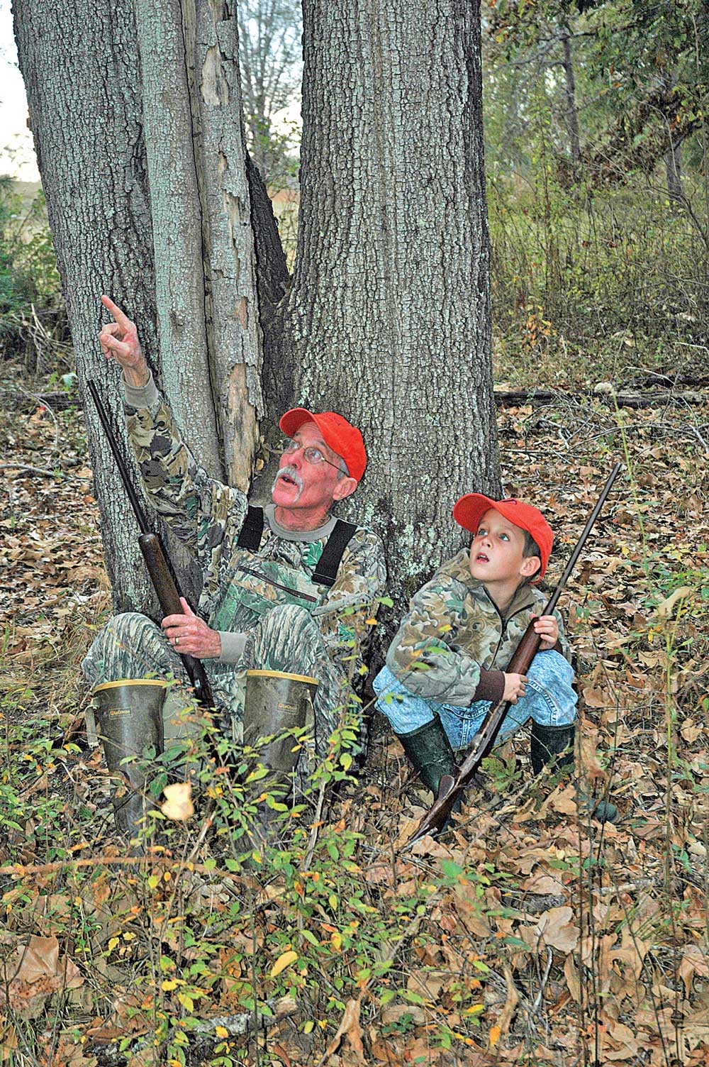 Squirrel hunting is helpful for young hunters.