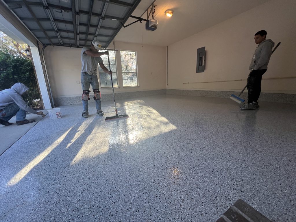 epoxy garage floor
