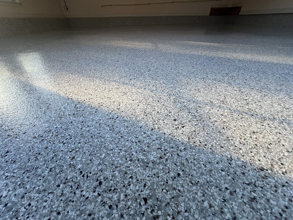 floor of garage