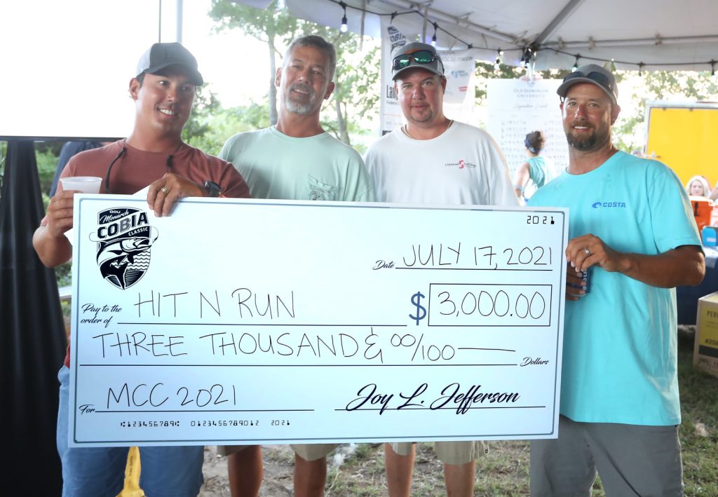 Cobia Classic big check
