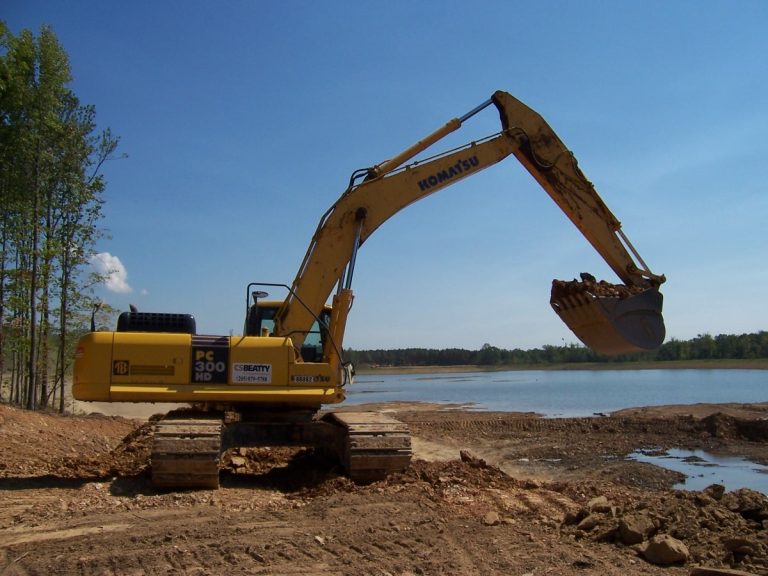 pond construction
