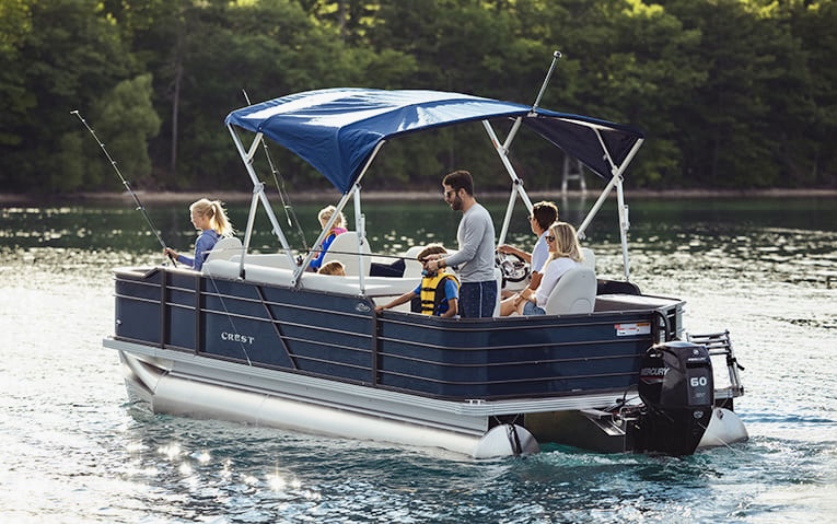 fishing pontoon
