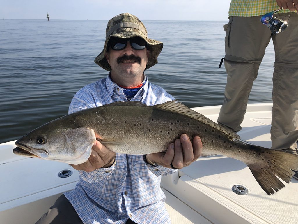 catching big trout