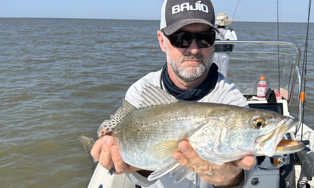catching gator trout in fall