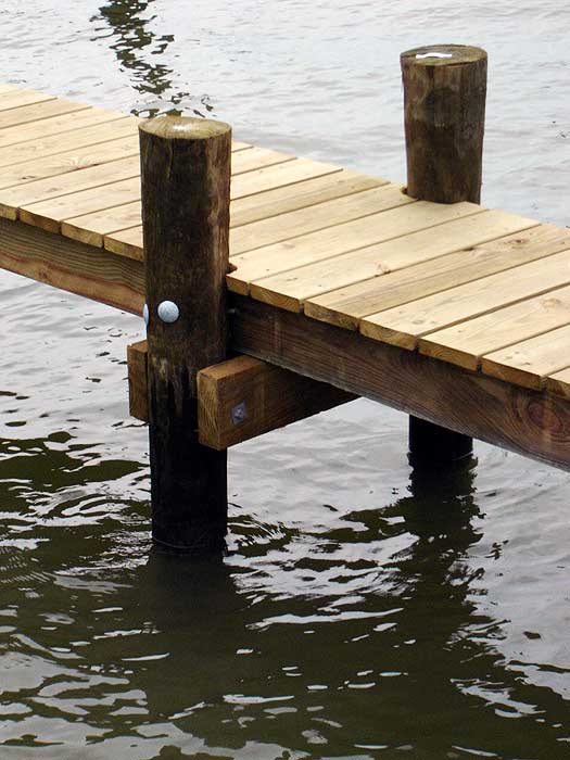 wood pilings