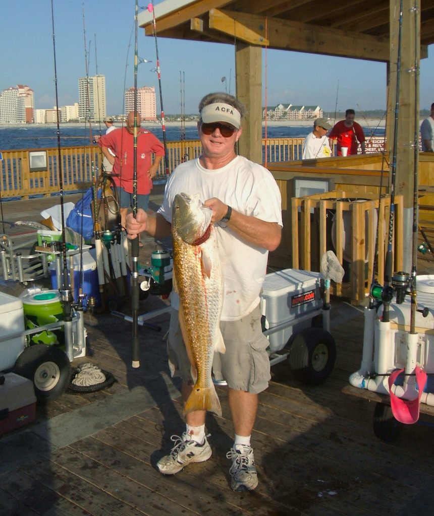 red drum fishing