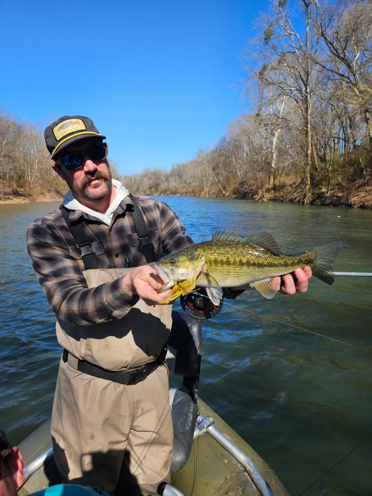 Winter Fly Fishing for Trophy Bass