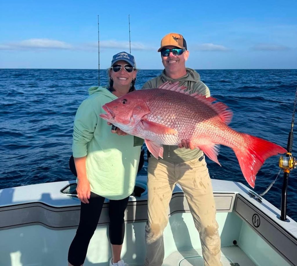 offshore snapper catch