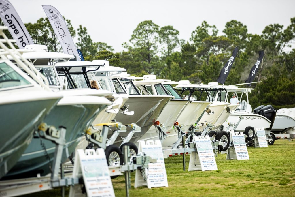 destin boat show boat line up