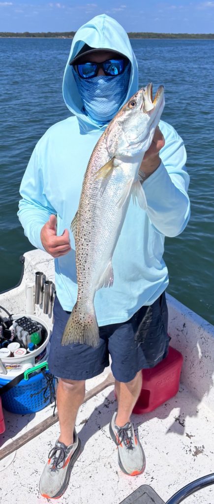 springtime fishing speckled trout