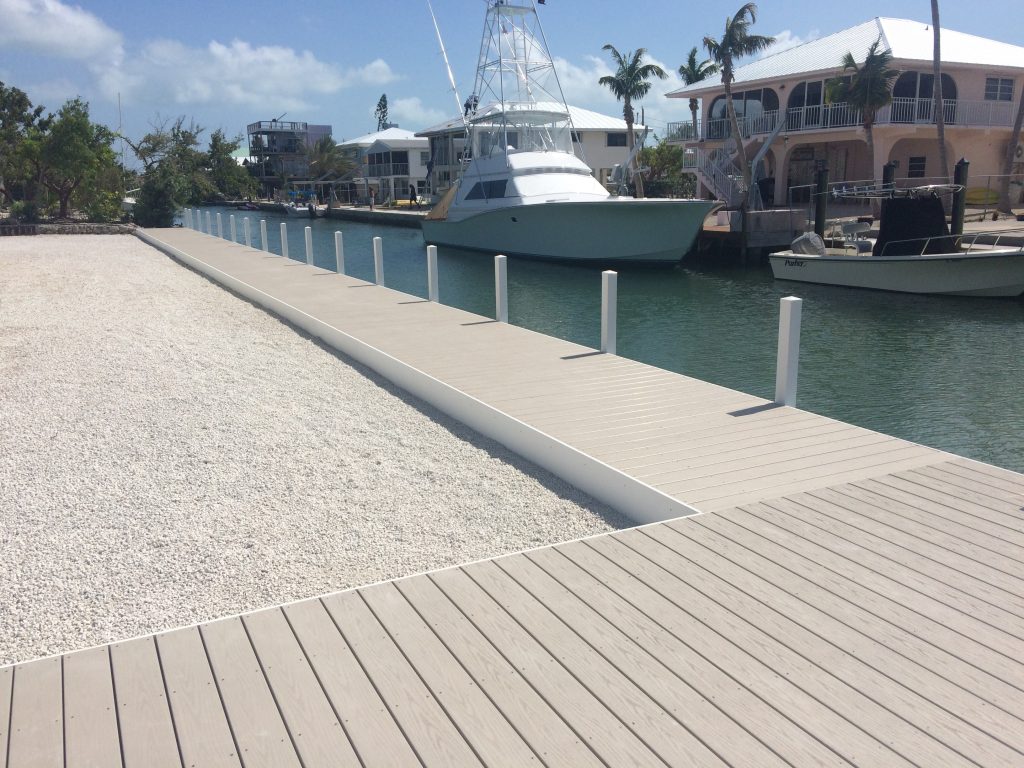 deck in a canal