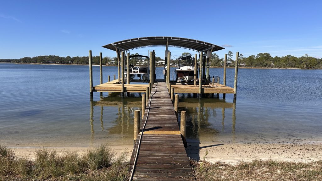 SlipSki Oasis Boat Lift Cover